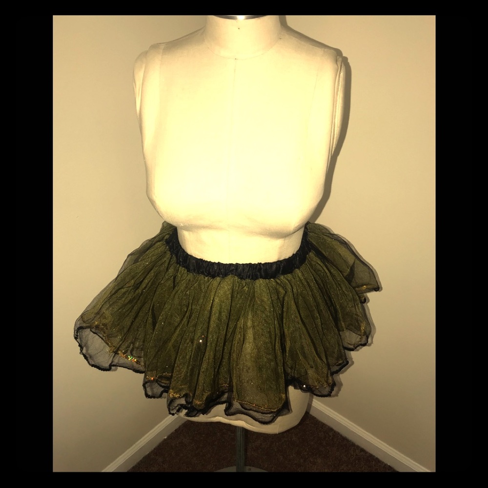 Gold and black tutu